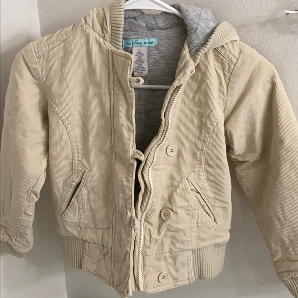 corduroy puffer jacket